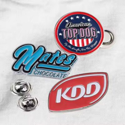 Custom enamel metal lapel pin for apparel gifts