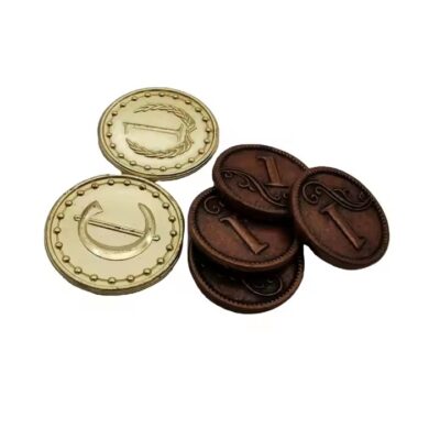 Custom metal game coin for arcade machines
