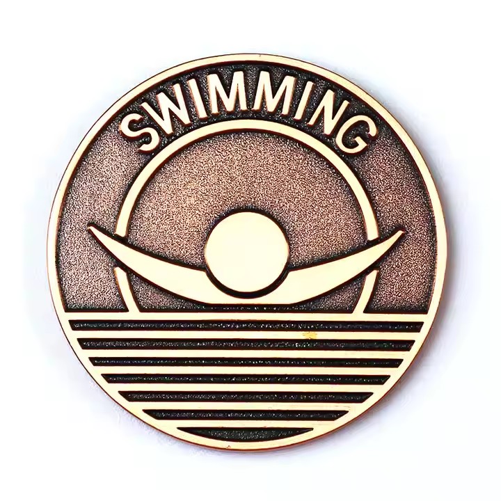 3D Commemorative Challenge Coin with Intricate Design