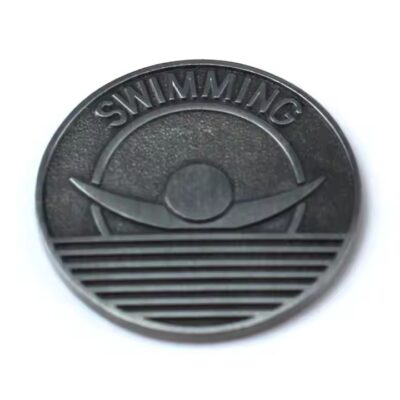3D Commemorative Challenge Coin with Intricate Design