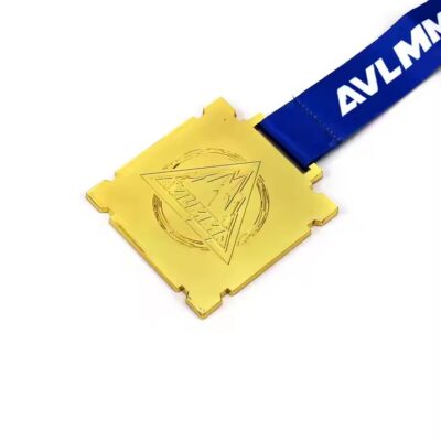 Custom 3D Shiny Metal Medal for Sporting Events and Awards