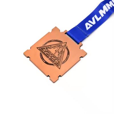 Custom 3D Shiny Metal Medal for Sporting Events and Awards