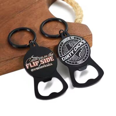 Custom 3D Soft Enamel Metal Bottle Opener with Logo
