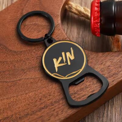 Custom 3D Soft Enamel Metal Bottle Opener with Logo