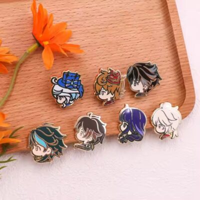 Custom anime hard enamel pin with vibrant color