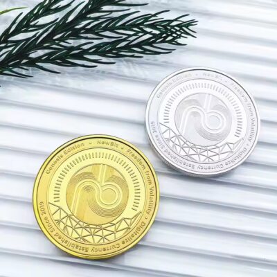 Custom 2D and 3D logo metal coins for commemorative use