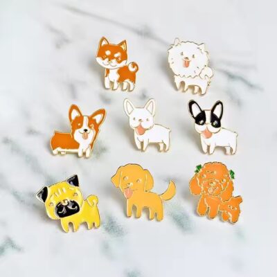 Custom hard enamel lapel pin with premium craft design