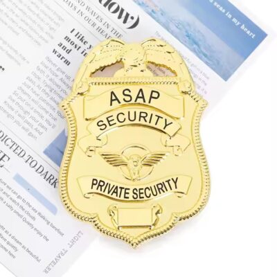Personalized clothing metal pin – custom lapel badge for fashion and branding