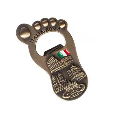 Italy travel gift metal fridge magnet with classic Italian design