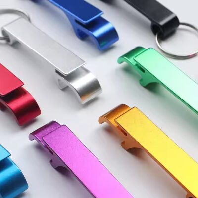 Custom Mini Portable Metal Bottle Opener with Logo for Keychain Use