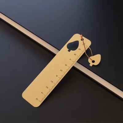 Cute metal bookmarks for children with colorful designs and safe rounded edges