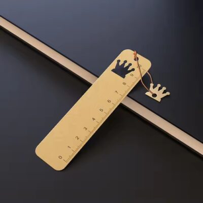 Cute metal bookmarks for children with colorful designs and safe rounded edges