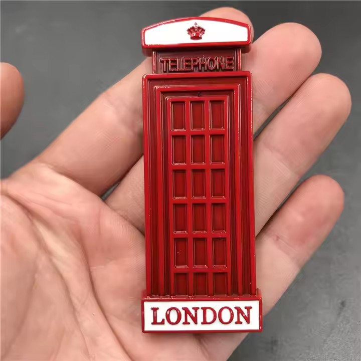 Custom 3D travel gift metal fridge magnet souvenir