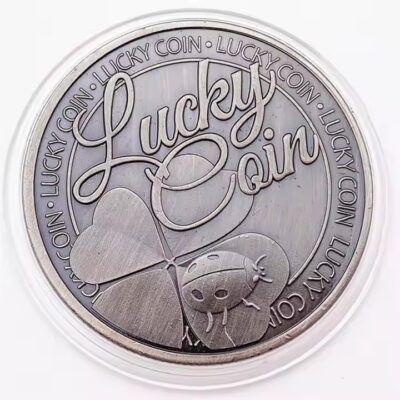 Custom Vintage Angel Lucky Metal Coin