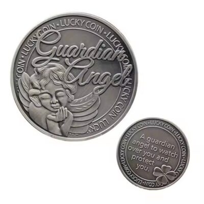 Custom Vintage Angel Lucky Metal Coin