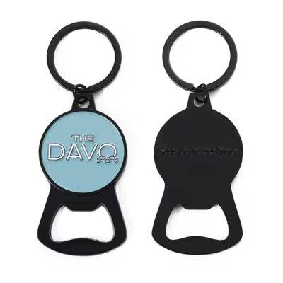 Custom Personalized Beer Bottle Metal Keychain