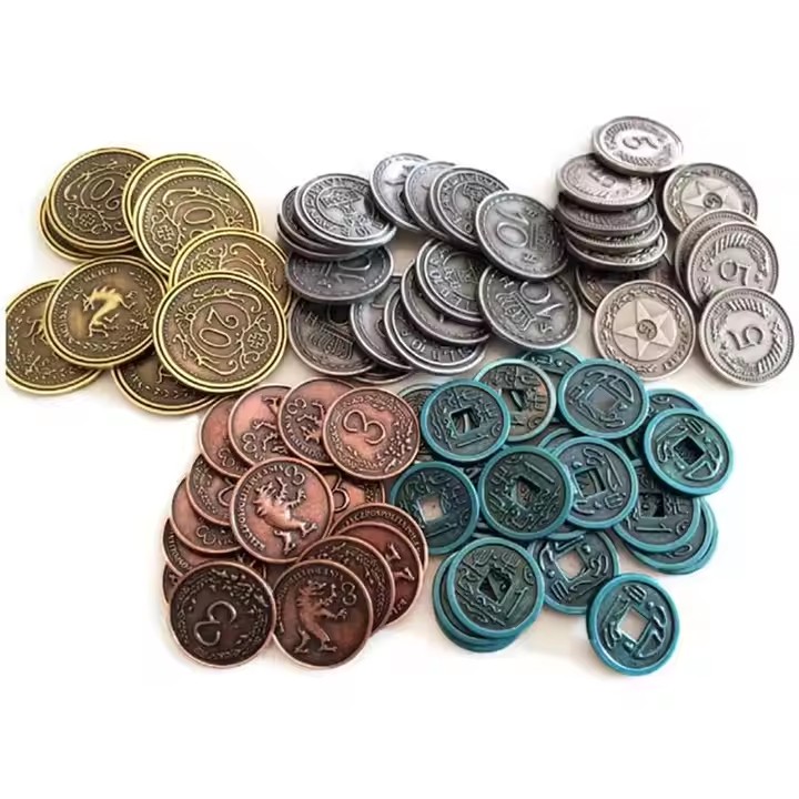 Custom high-quality metal challenge coin with personalized engraving