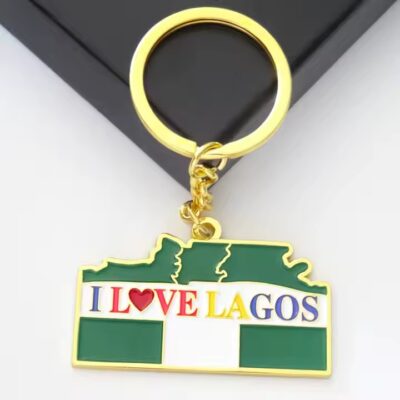 Custom Soft Enamel Keychain with Company Logo