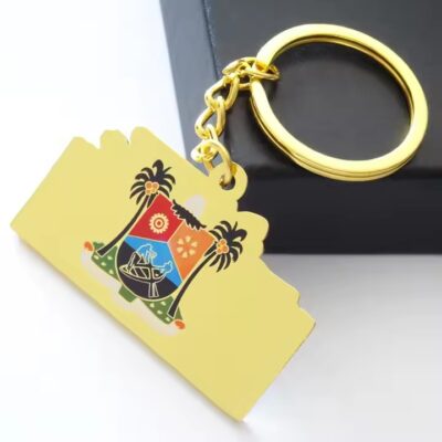 Custom Soft Enamel Keychain with Company Logo