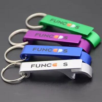 Custom bulk metal bottle openers with personalized engraving