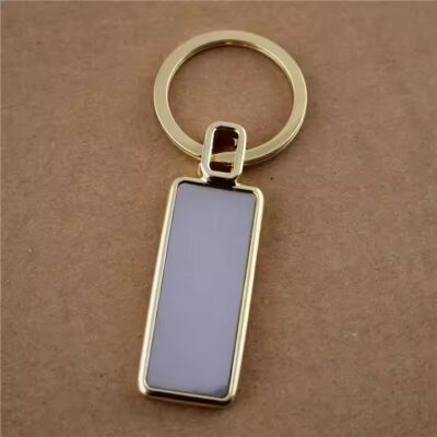 Custom Engraved Metal Keychains with Logo