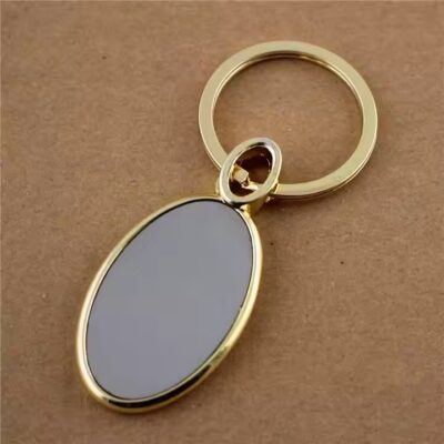 Custom Engraved Metal Keychains with Logo