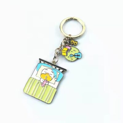 Custom Stainless Steel Souvenir Metal Keychain Gift