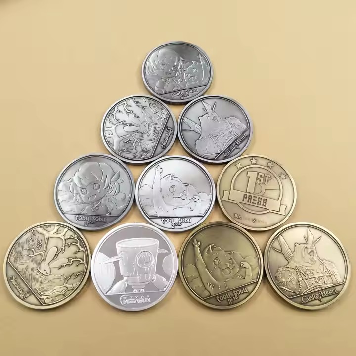 Custom Engraved Commemorative Metal Coin for Events