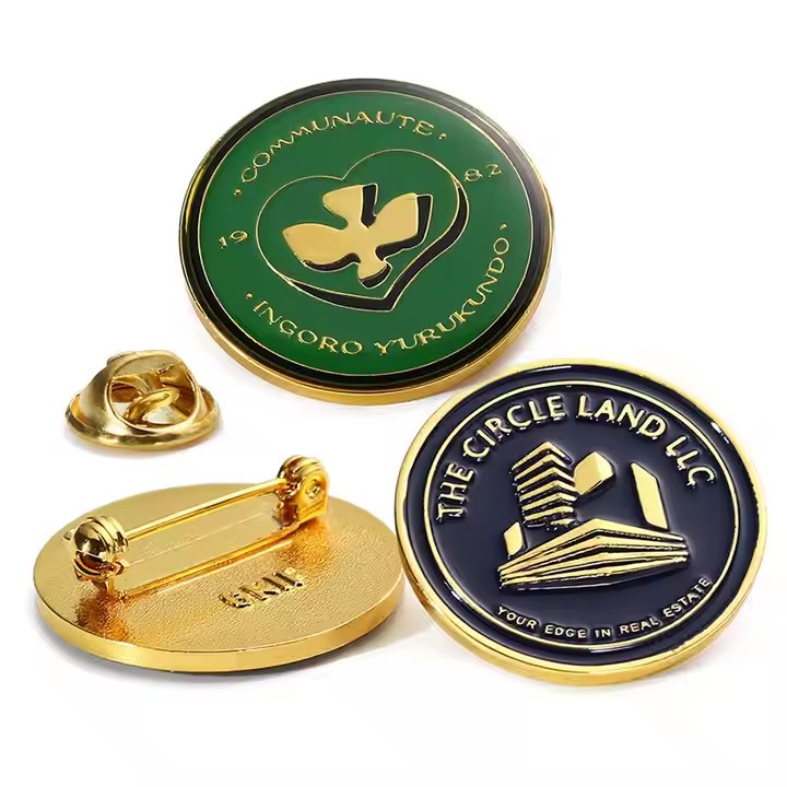 Custom logo metal lapel pin for business gifts