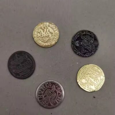 High-quality customized metal coin for promotional or commemorative use
