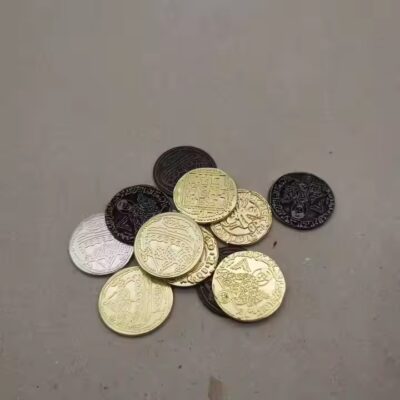 High-quality customized metal coin for promotional or commemorative use