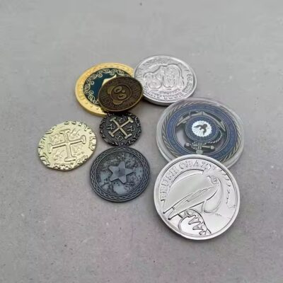 High-quality customized metal coin for promotional or commemorative use