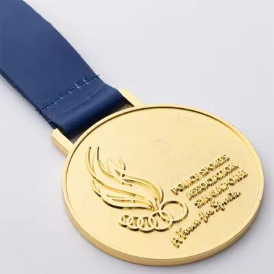 High-Quality Custom Metal Sports Medal with Detailed Craftsmanship