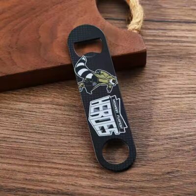Custom Logo Sublimation Stainless Steel Bottle Opener for Promotional Use