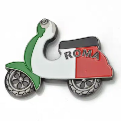 Embossed 3D Sweden travel souvenir metal fridge magnet in national theme