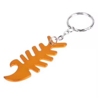 Vintage stainless steel metal bottle opener with classic design