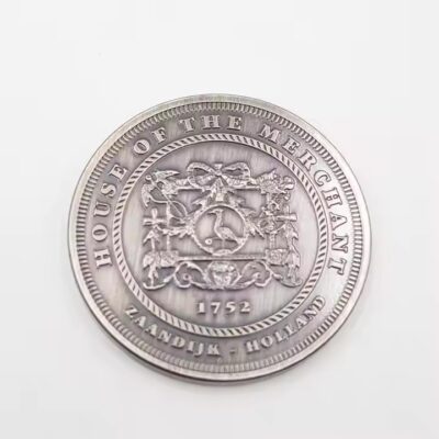 Custom Antique Brass Metal Coin for Collectors