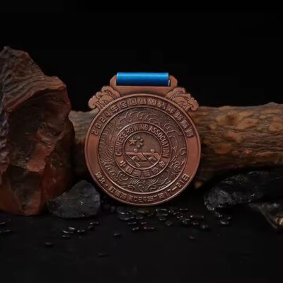 Blank Customizable Sports Medal for Engraving or Logo Printing