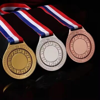 Blank Customizable Running Medal for Sports Awards