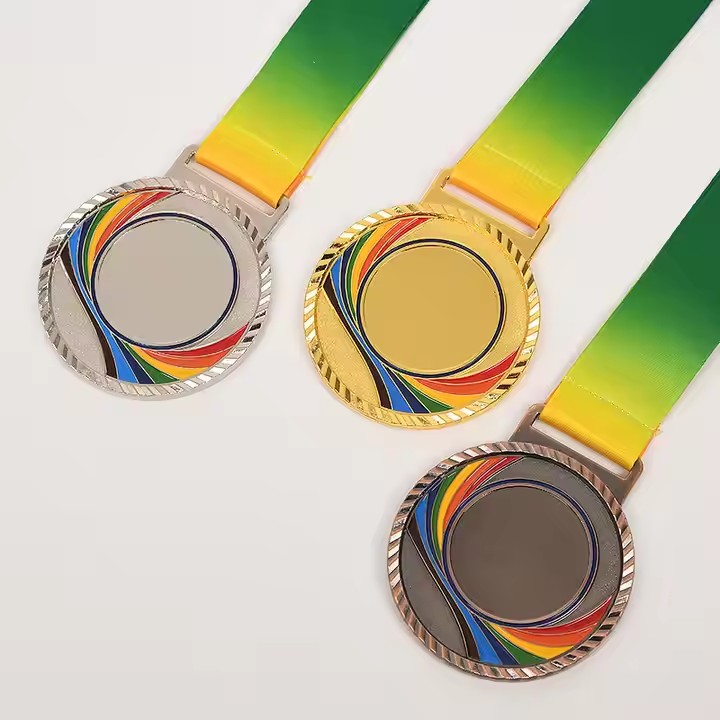 Blank Customizable Running Medal for Sports Awards