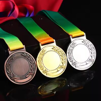 Blank Customizable Running Medal for Sports Awards
