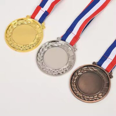 Blank Customizable Running Medal for Sports Awards