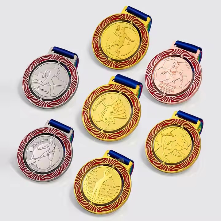 Durable Custom Metal Medals for Sports Competitions