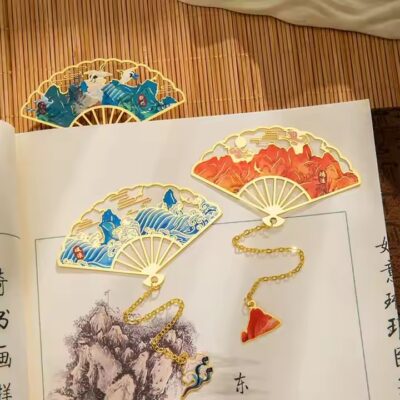 Luxury elegant metal bookmark with exquisite design and premium finish