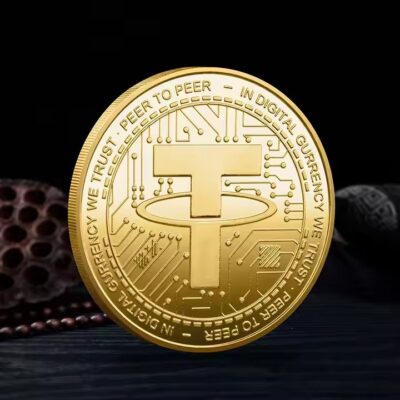 Custom numbered metal souvenir coins with engraved digits